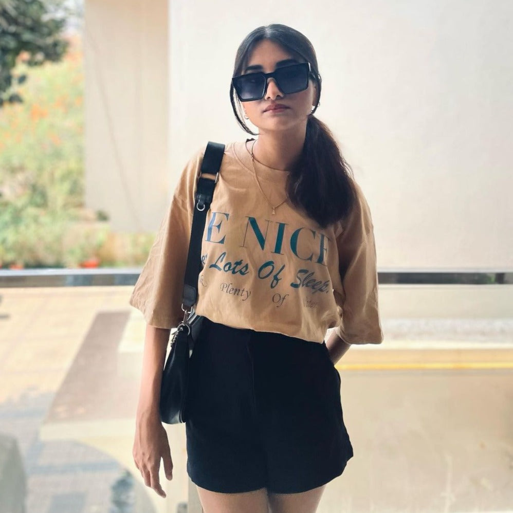 Be Nice Oversized T-Shirt