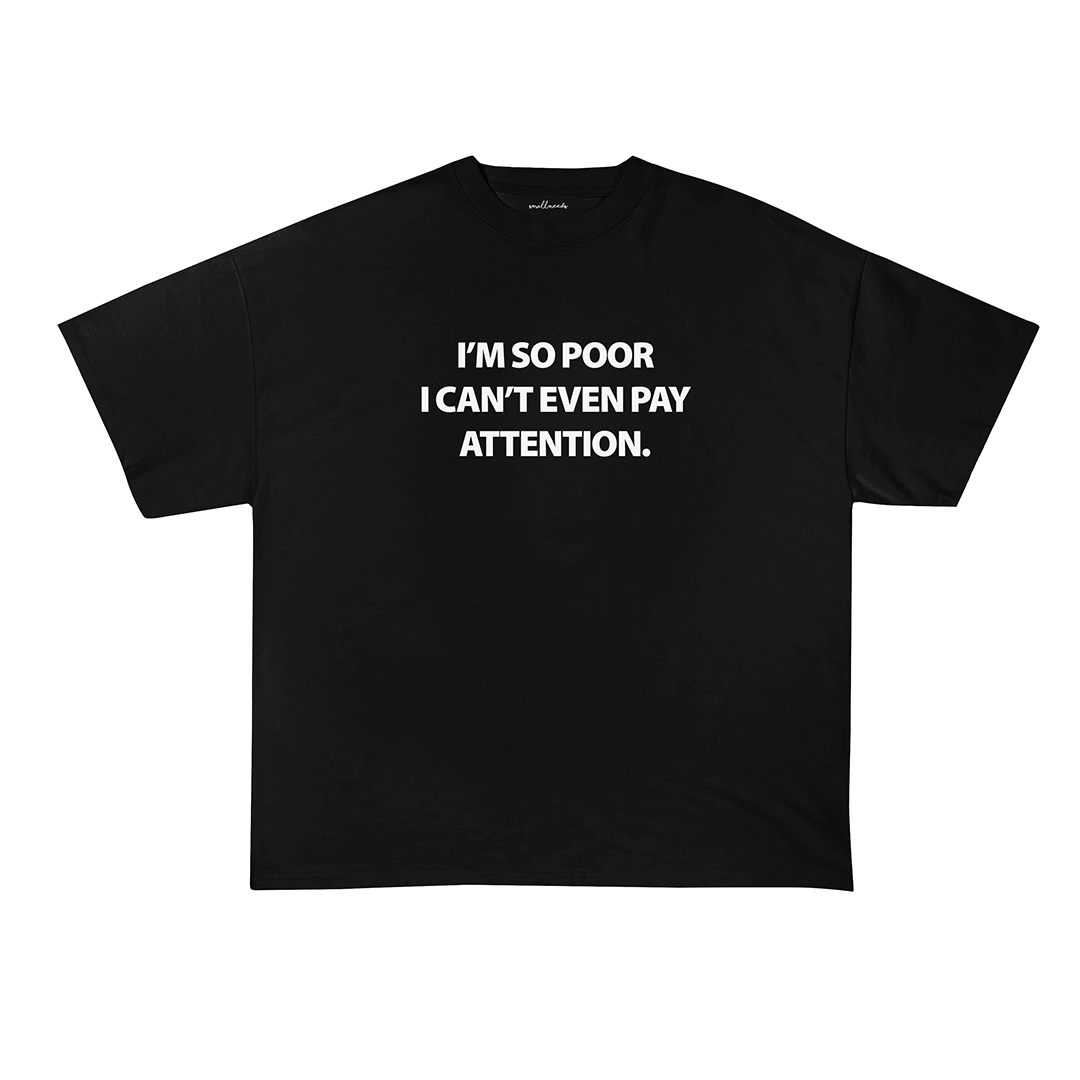 Broke and Brilliant Oversized T-Shirt