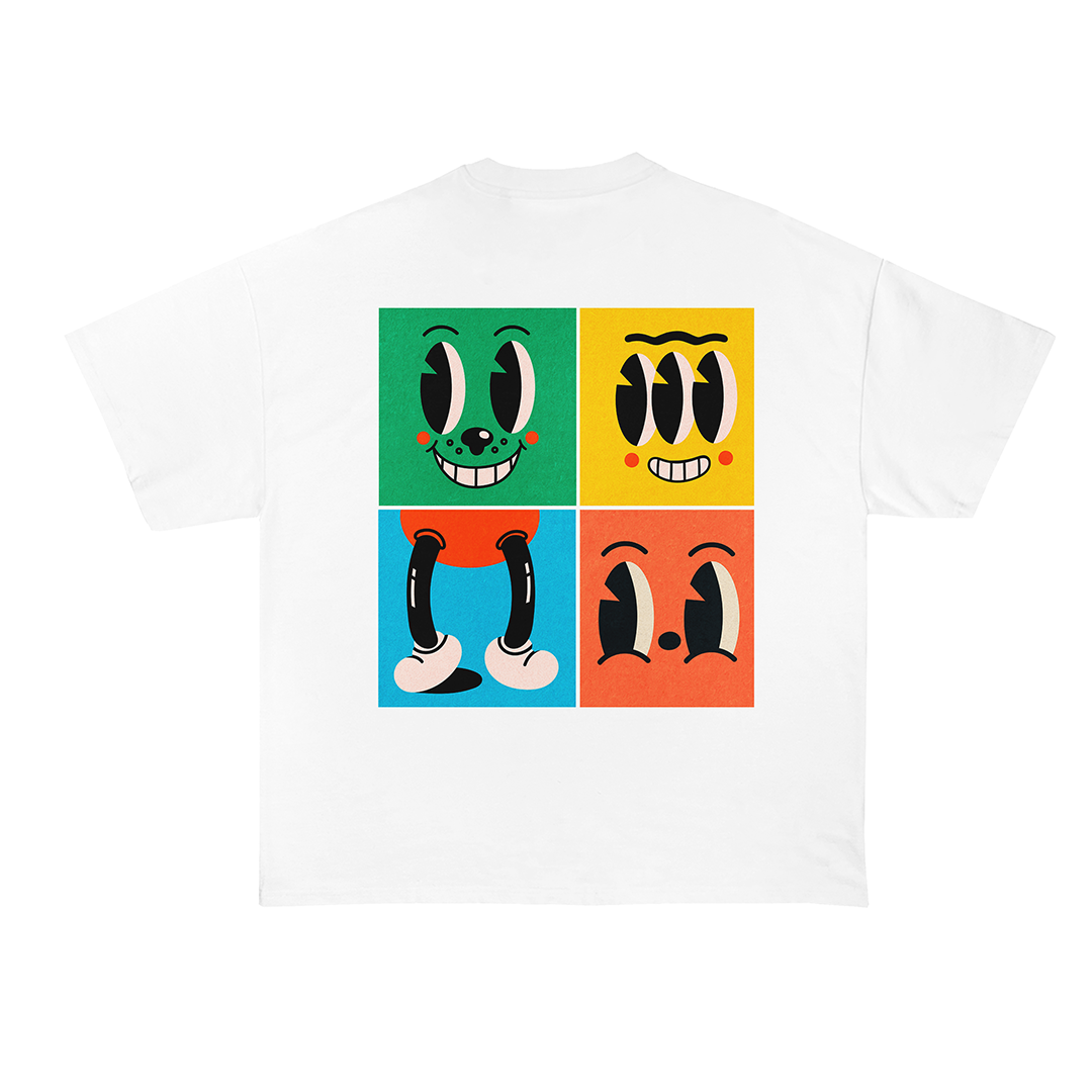 Faces Holiday Oversized T-Shirt