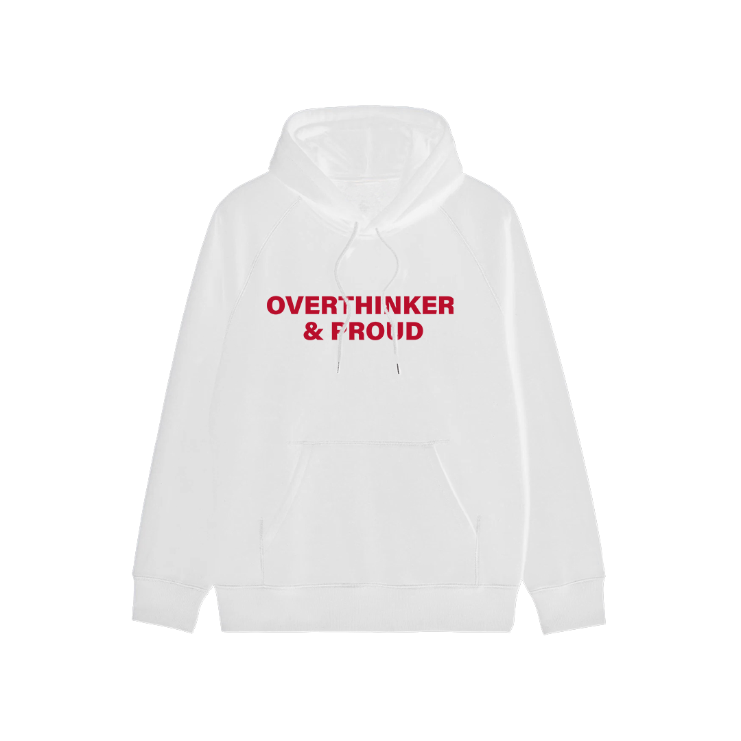 Overthinker & Proud Oversized Hoodie