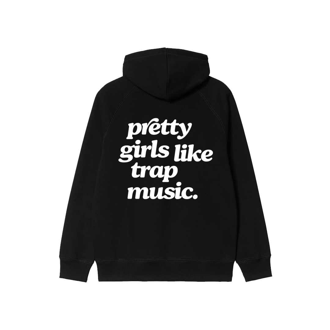Pretty Girls Like Trap Music Oversized Hoodie