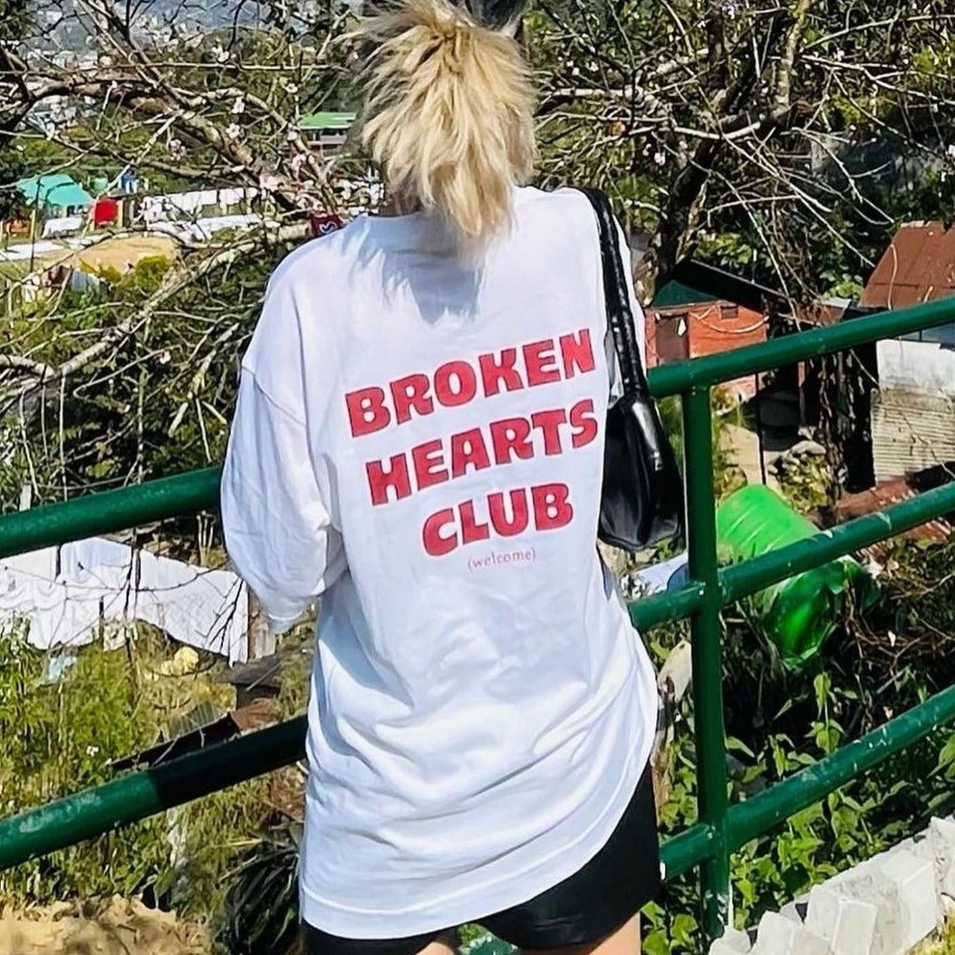 Broken Hearts Club Oversized T-Shirt
