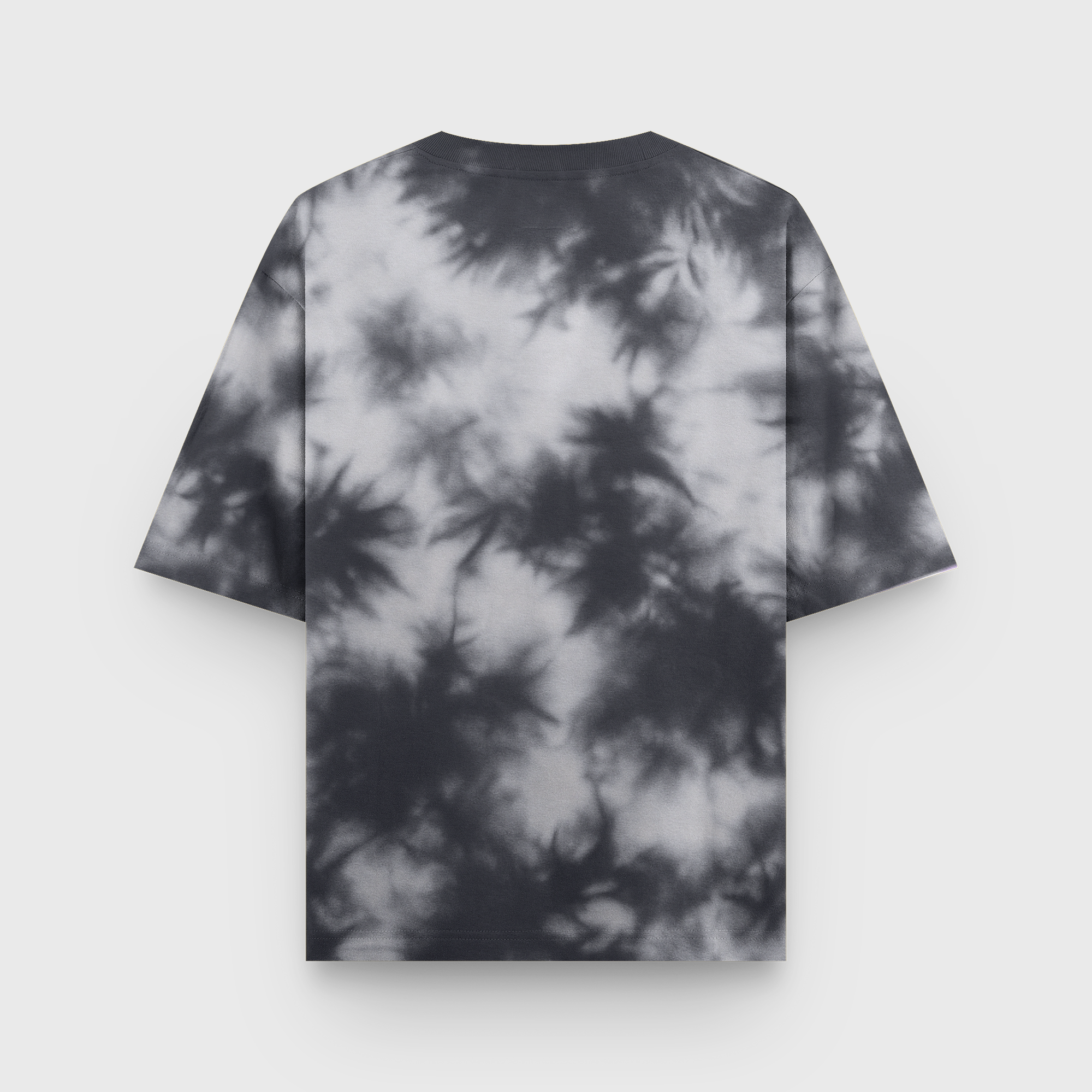 Tie Dye Black White Oversized T-Shirt