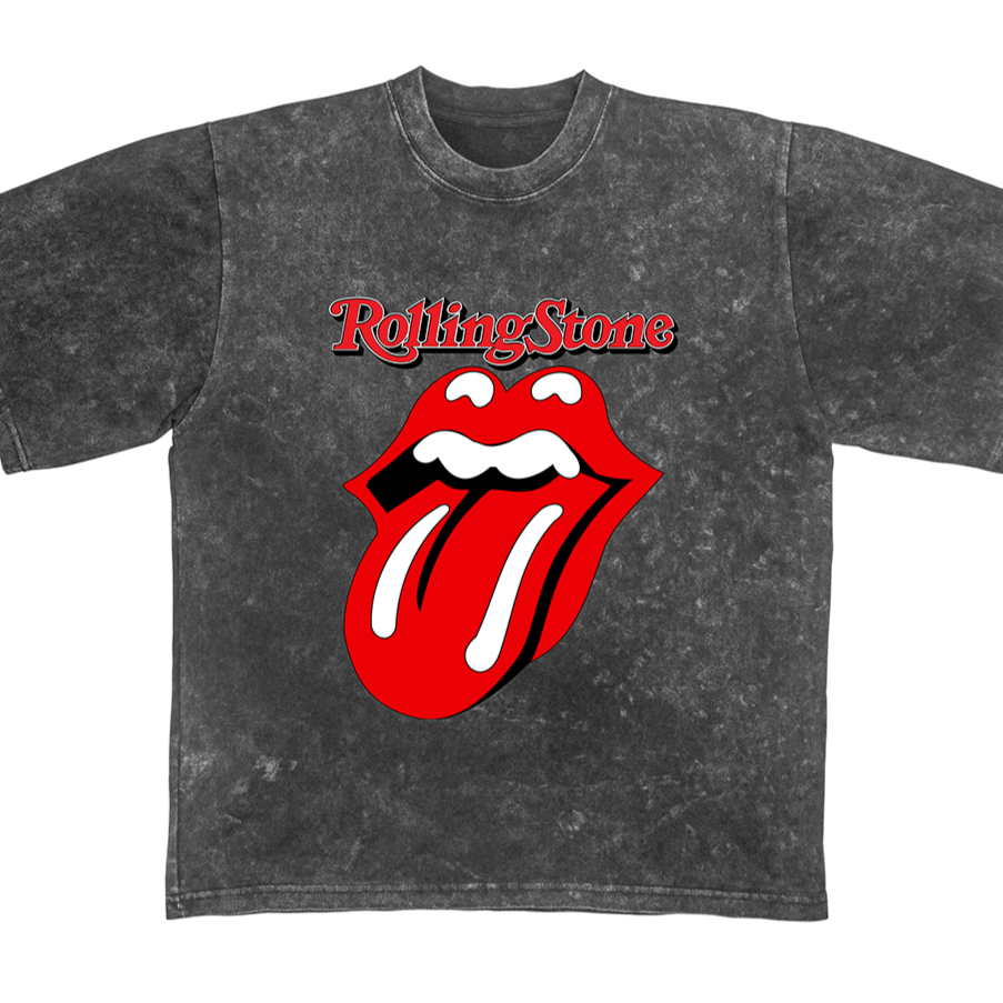 Rolling Stone Washed Oversized Tee