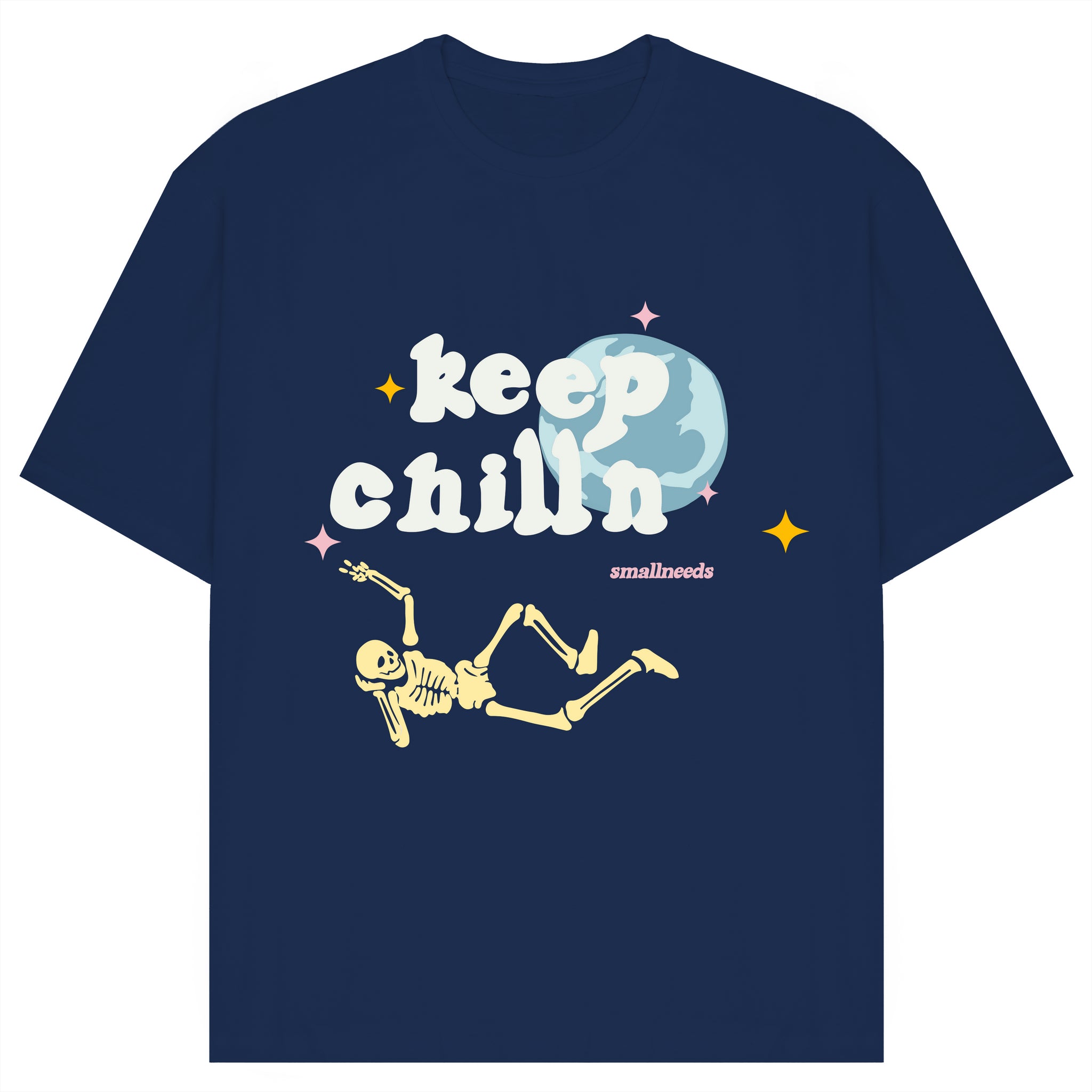 Keep Chilln Lost In Space Oversized T-Shirt
