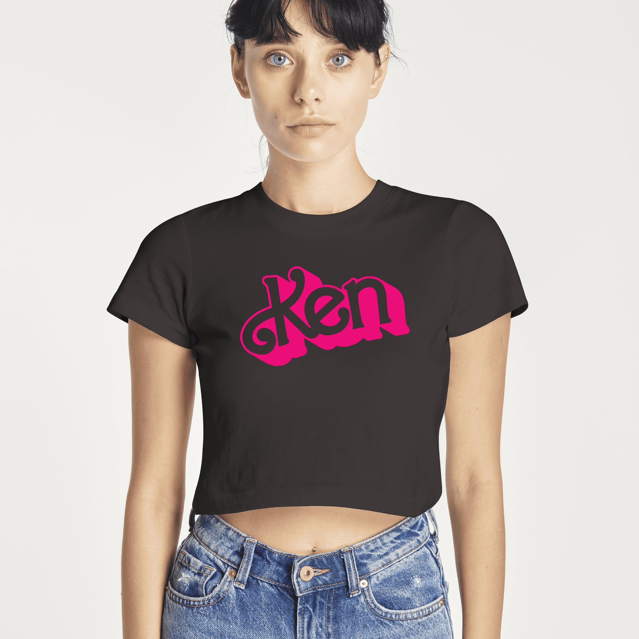 Ken Barbie Baby Tee | Crop Top