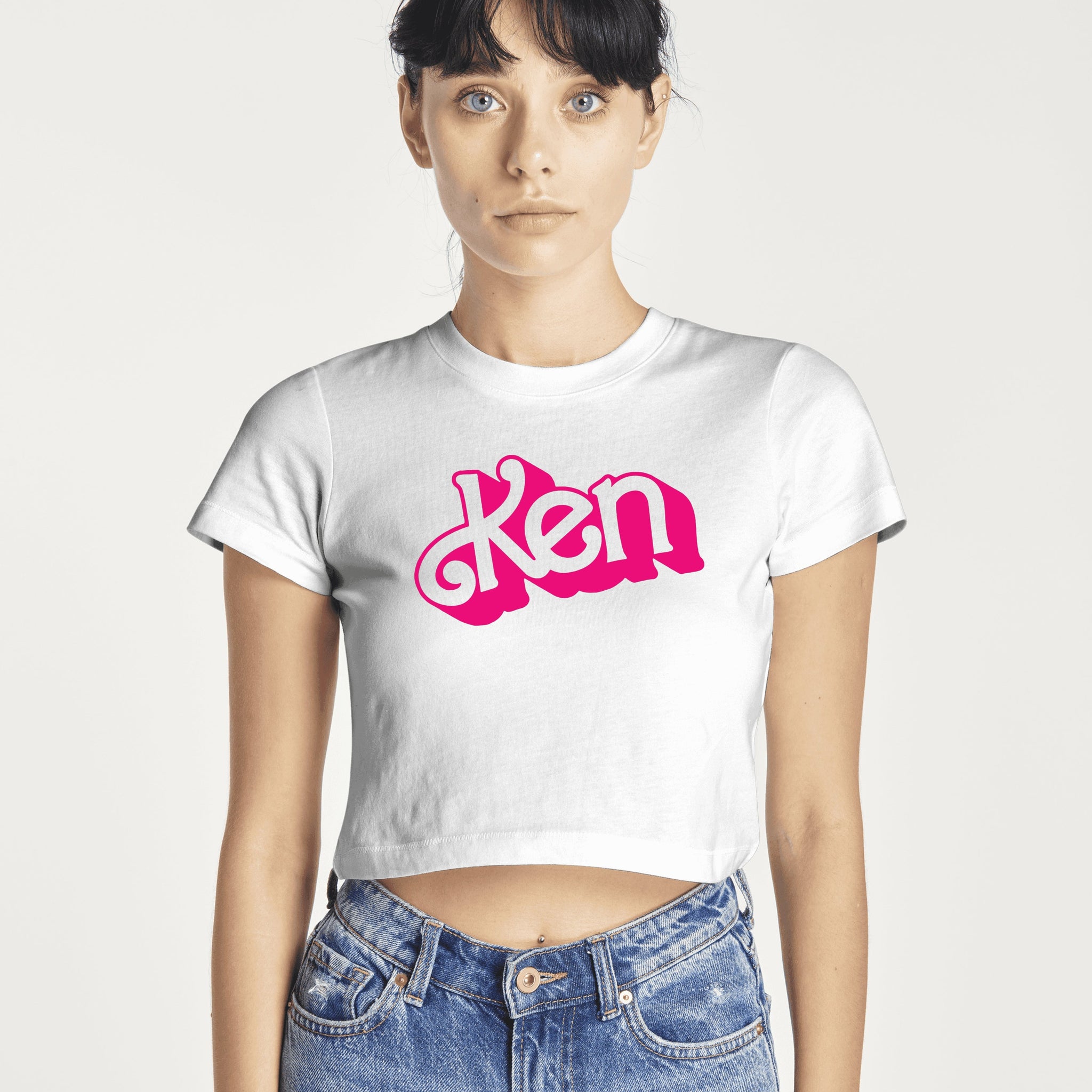 Ken Barbie Baby Tee | Crop Top