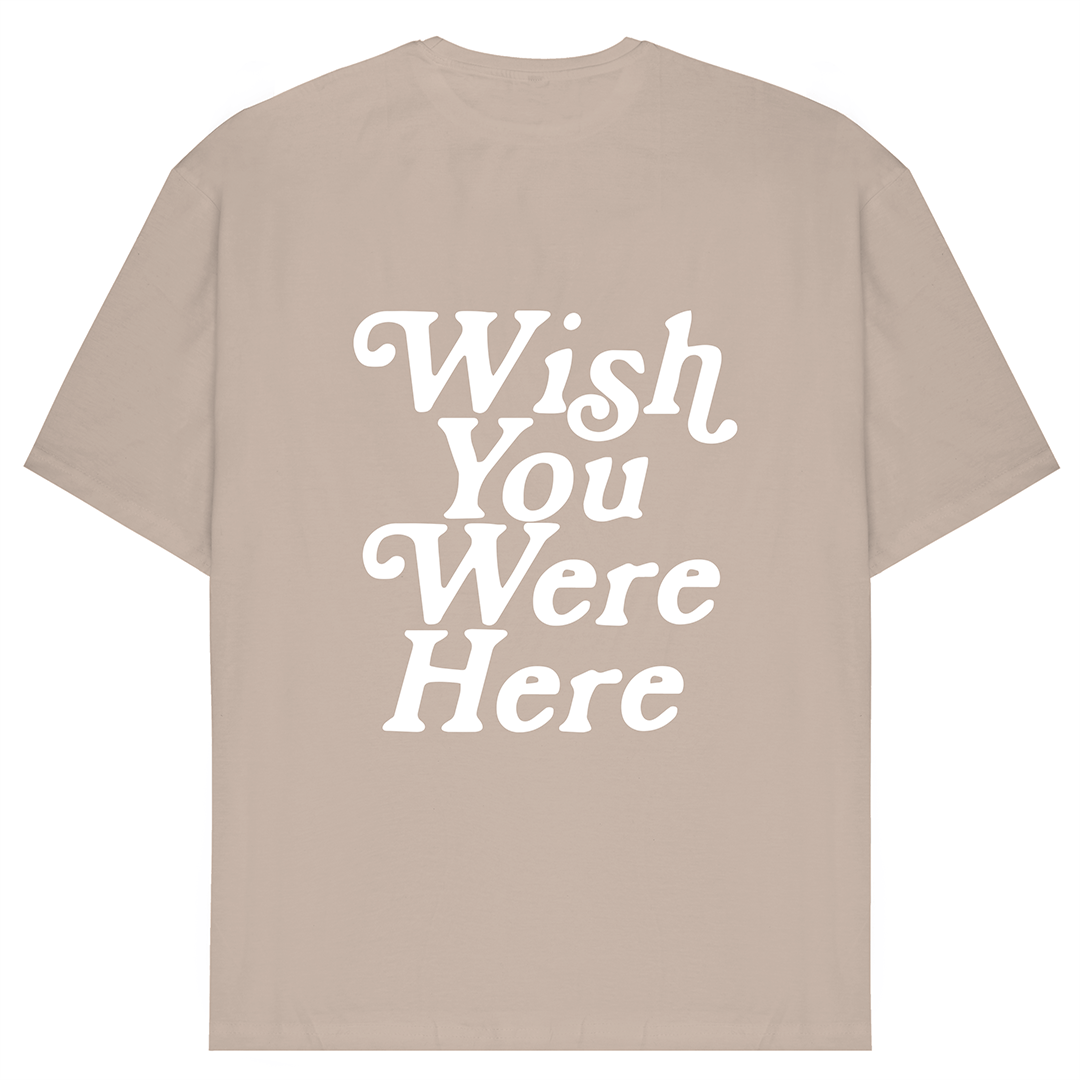 Wish You Were Here Oversized Tee